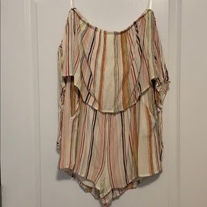 Stripped Romper